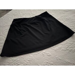 Athleta Black Skirtlightweight Athleisure Skirt with Inner Pocket Size S